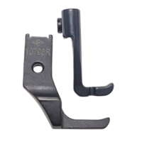 Set of right presser feet